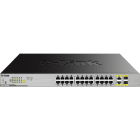 D-LINK - SWITCH 24 10/100/100 GIGABIT POE + 2 COMBO (370W)