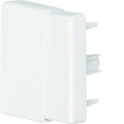 HAGER - Tapa final ABS para canales LF de 60mm de ancho blanco RAL9016