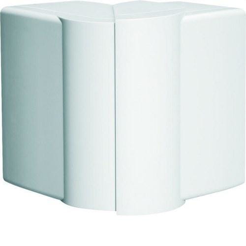 HAGER - Ángulo exterior variable ABS para canales LF600900 blanco RAL9016