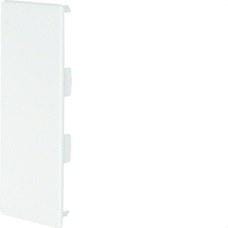HAGER - Tapa final ABS para canales LF601500 blanco RAL9016