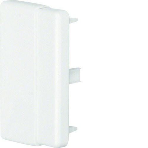 HAGER - Tapa final ABS para canal LF de 90mm de ancho RAL9016