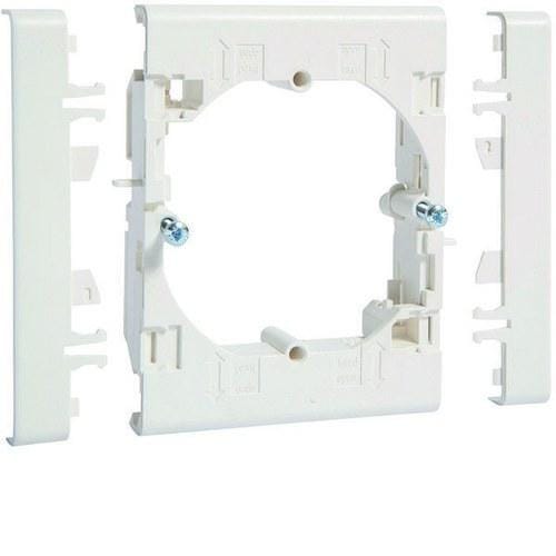HAGER - Adaptador 1 mecanismo universal para LFF ancho 90mm blanco RAL9016