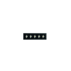 ARKOSLIGHT - Luminaria BLACK FOSTER MICRO RECESSED 5 PUSH 3000K negro mate