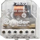 FINDER - Telerruptor electromecánico/conmutador 4 secuencias SERIE 26, borne de tornillo, 2NA 10A, 230V AC