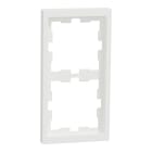 Schneider Electric - Marco D-Life para 2 elementos blanco