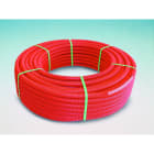 BARBI - Tubería multicapa PEX/AL/PEX 20x2 rojo forrada con corrugado