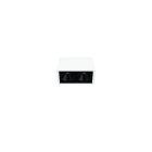 ARKOSLIGHT - Luminaria BLACK FOSTER superficie 2 spot 3000K blanco texturizado