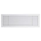 AIRZONE - Rejilla lineal clip regulación 700x100mm blanco