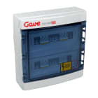 GAVE - CAJA PROTECCIÓN 1000VDC 4 MPPT (2 STRING X MPPT) FUS 15A + PST-II (8 ENT./8 SAL.) SALIDAS INDIVIDUALES
