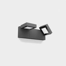 LEDS-C4 - Aplique IP66 MODIS LED 23.2W SW 2700-3200-4000K gris urbano 1488lmON-OFF