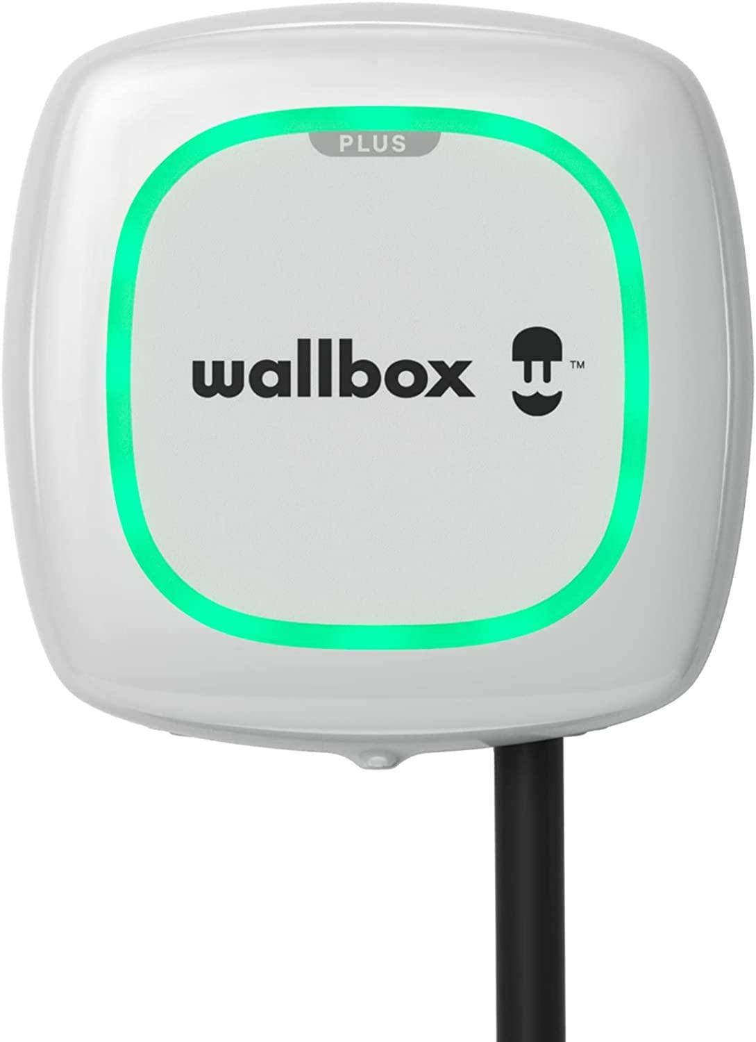 WALLBOX - Cargador de vehículo Plus B 230V 7.4KW CABLE T2 5M Blanco