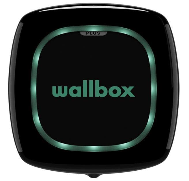 WALLBOX - Cargador de vehículo Plus B 230V 7.4KW CABLE T2 5M Negro