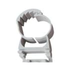 FISCHER - ABRAZADERA NYLON 15-18 FGC (CAJA 100U)
