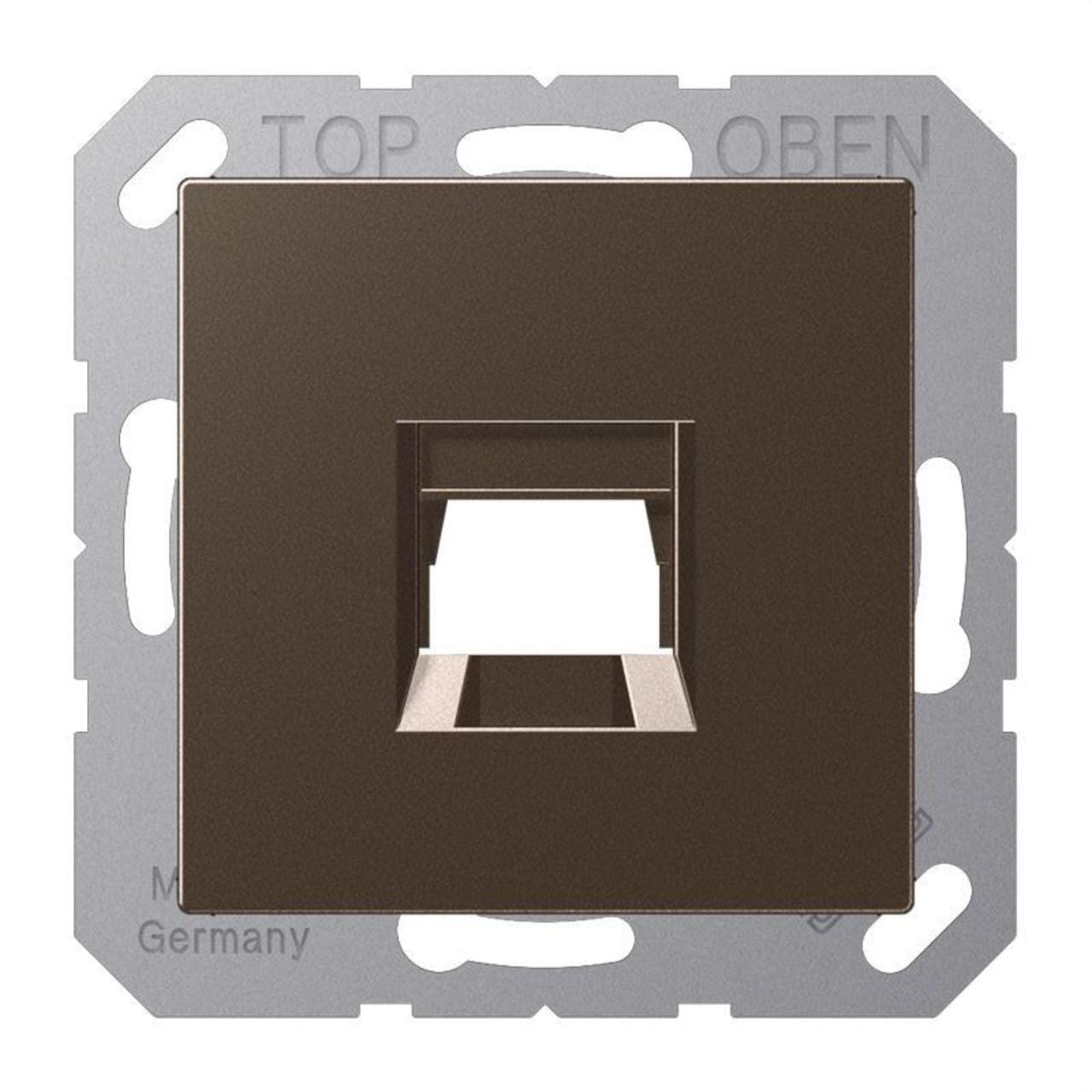 JUNG - PLACA MDR.JACK 1 T.A1569-15WEMO MOKKA