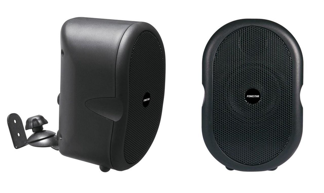 FONESTAR - Pareja de altavoces bluetooth 2x10W RMS negro