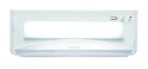 LUZNOR - Luminaria emergencia serie G led 588lm 1h difusor suave blanco