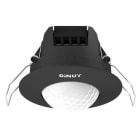 DINUY - Detector de movimiento 360° empotrable en techo, negro