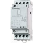 FINDER - Contactor modular SERIE 22, 4NA 25A AgSnO2, 230V AC/DC, indicador mecánico + LED (emb.1u)