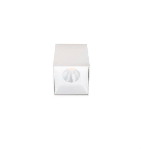 NEXIA - Luminaria SQUARE M 95mm blanco 12W 3000K CRI90 45º 1500lm