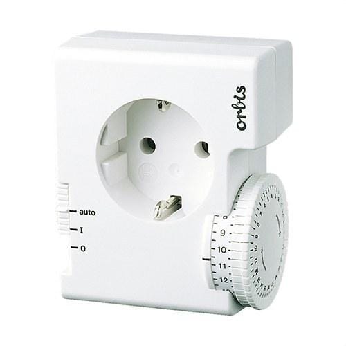 ORBIS - Programador enchufable CONTROL D T-15 diario sin reserva 230V 3500W esfera 15 minutos