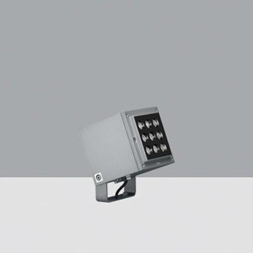 IGUZZINI - Proyector IPRO 9x1W LED warm-W SPOT 7º gris