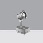 IGUZZINI - Proyector MINIWOODY con base óptica flood 8W 3K gris