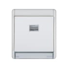 SIMON - Pulsador SIMON AQUA 10AX luminoso IP55