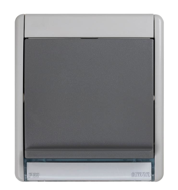SIMON - Base schuko SIMON AQUA 16AX embornamiento rápido IP55