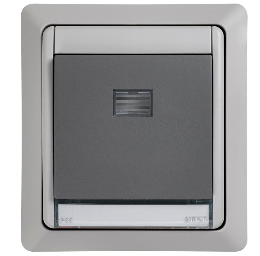 SIMON - Conmutador SIMON AQUA 10AX IP55 empotrar