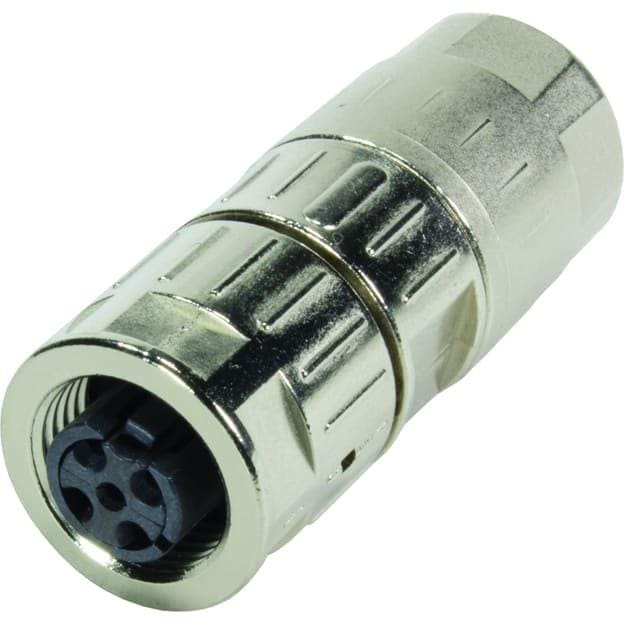 HARTING - M12 SLIM FEMALE CRIMP 4 POL D COD