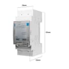 WALLBOX - Medidor de energía monofásico hasta 100A (EM112)