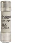 HAGER - Cartucho fusible PV 10,3x38 16A 1000V CC