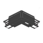 INDELUZ - Codo 90° carril 3F TT exterior negro XTS35-3 GLOBAL