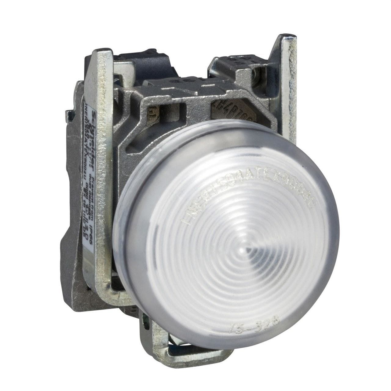 Schneider Electric - Piloto luminoso XB4 LED 24V blanco CUSTO