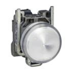 Schneider Electric - Piloto luminoso XB4 LED 24V blanco CUSTO