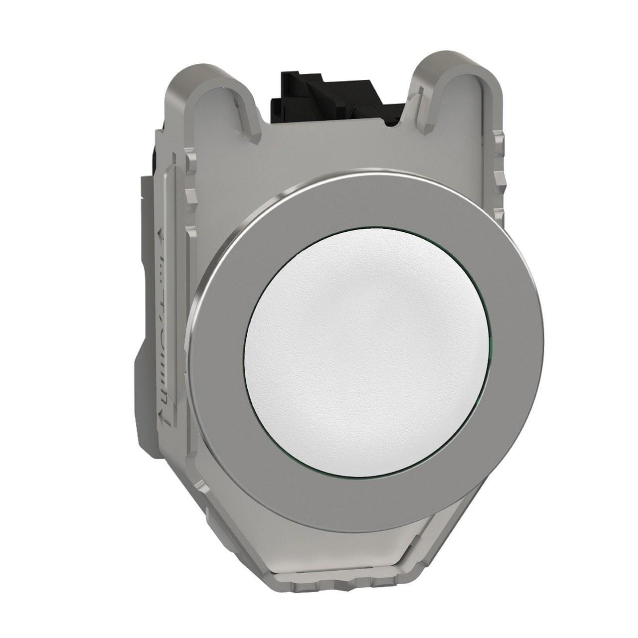 Schneider Electric - Pulsador XB4 montaje enrasado blanco 1 NA custo