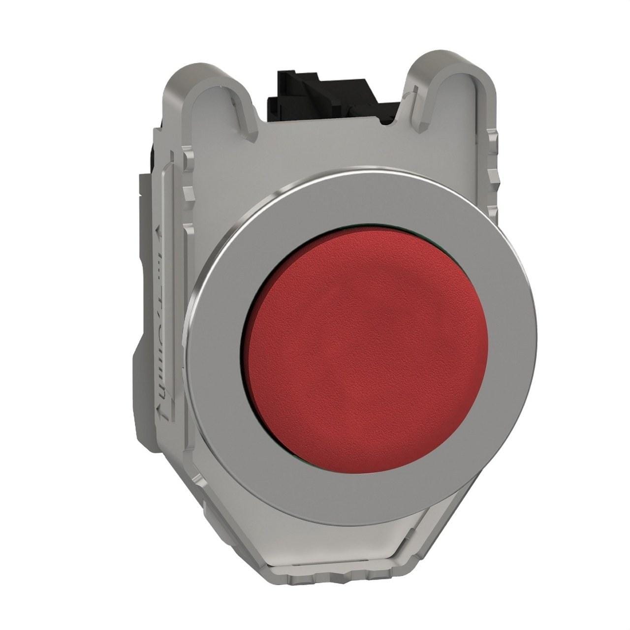 Schneider Electric - Pulsador XB4 montaje enrasado XB4 rojo saliente 1 NC custo