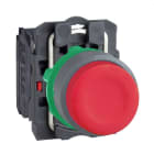 Schneider Electric - Pulsador XB5 rojo saliente 1 NC color gris custo