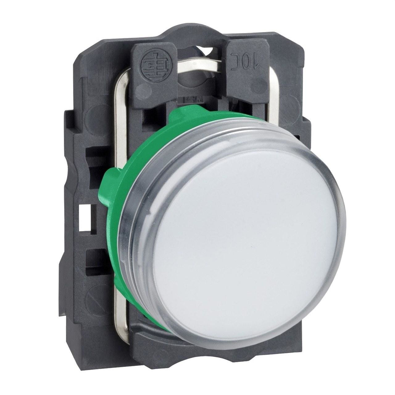 Schneider Electric - Piloto luminoso XB5 LED 120V blanco CUSTO