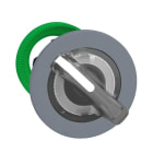 Schneider Electric - Cabeza selector luminoso XB5 montaje enrasado blanca 2 posiciones fijas