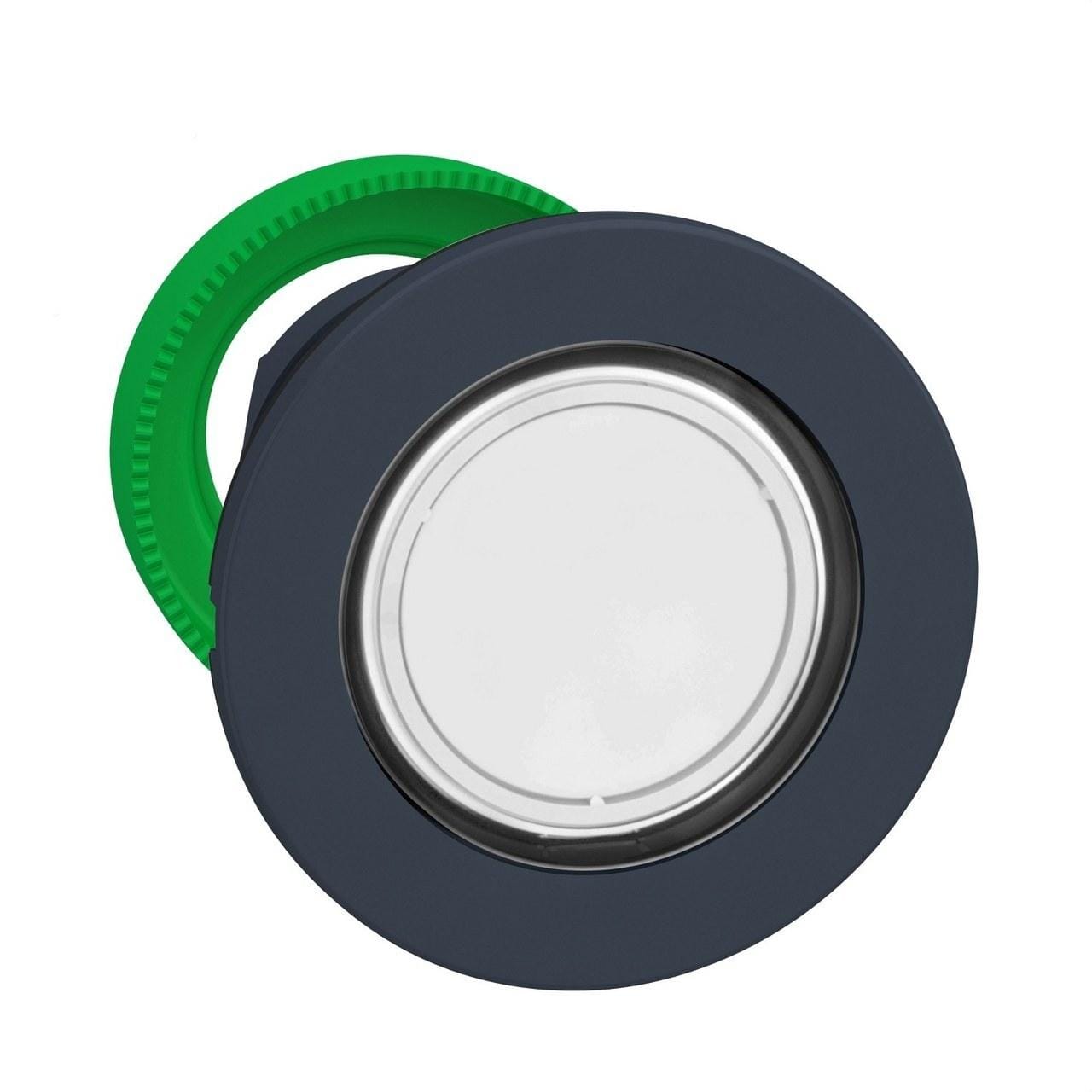 Schneider Electric - Cabeza XB5 para piloto luminoso montaje enrasado blanco con LED CUSTO
