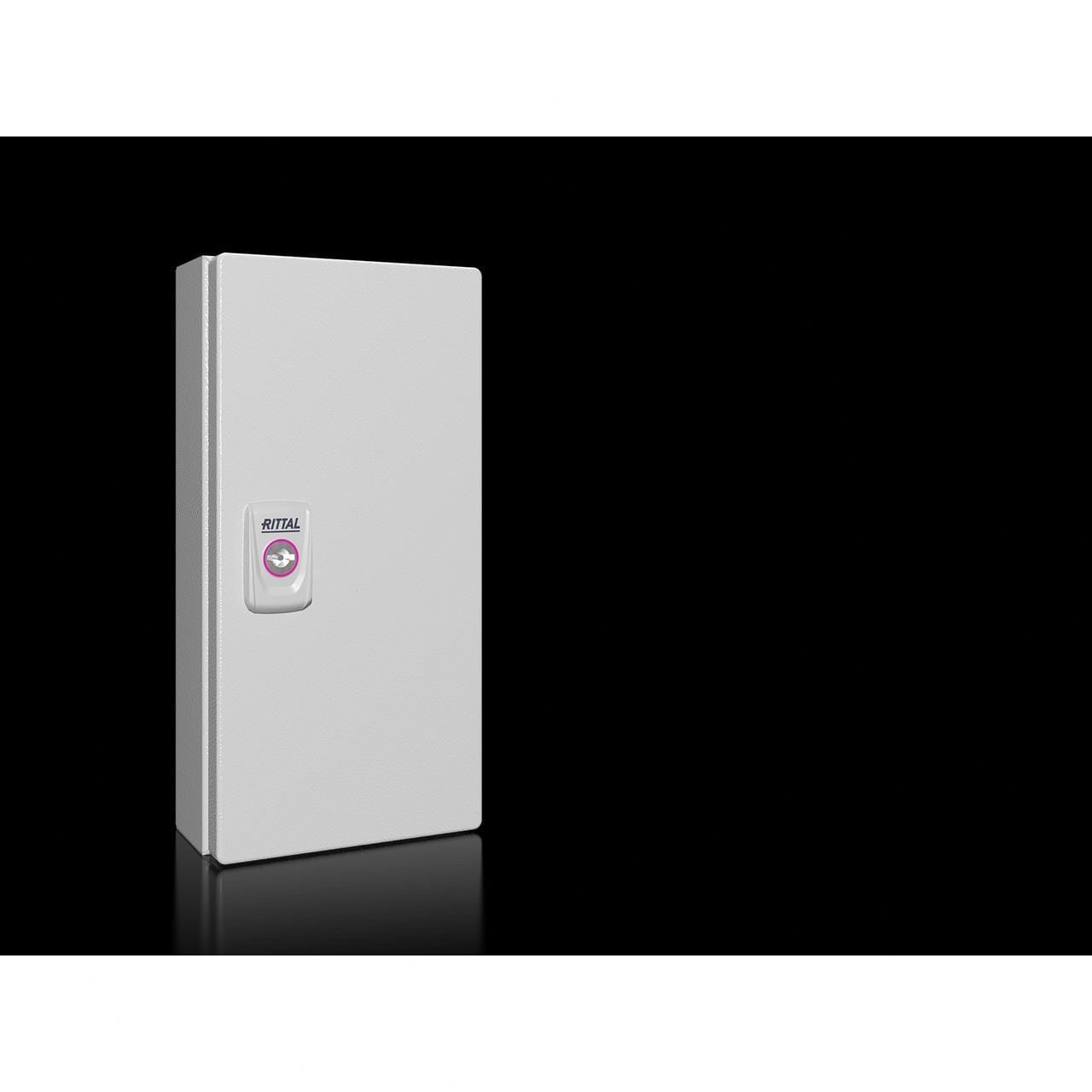 RITTAL - Caja pequeña KX E-Box 150x300x80 mm con placa montaje chapa de acero