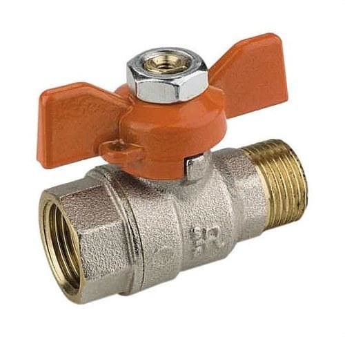 POTERMIC - Válvula esfera solar 3/8" M-H