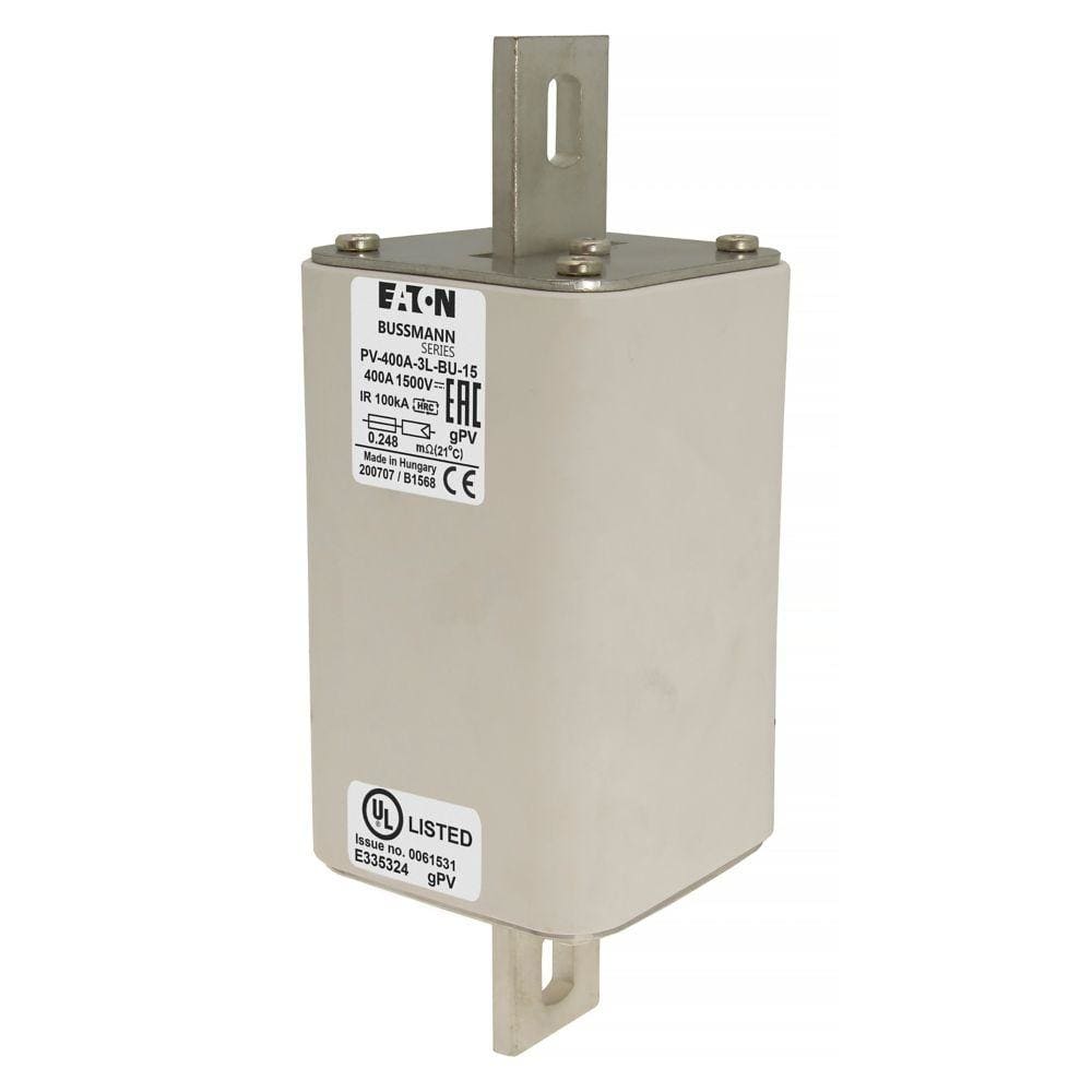 EATON - Fusible 400A 1500V 3L PV VER BOLT-IN