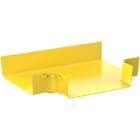 PANDUIT - "FITTING, HORIZONTAL TEE, 12"" X 4"" (300MM X 100MM), FIBERRUNNER, YL"