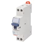GEWISS - Interruptor magnetotérmico compacto MTC 60 1P+N 16A curva C 1 módulo
