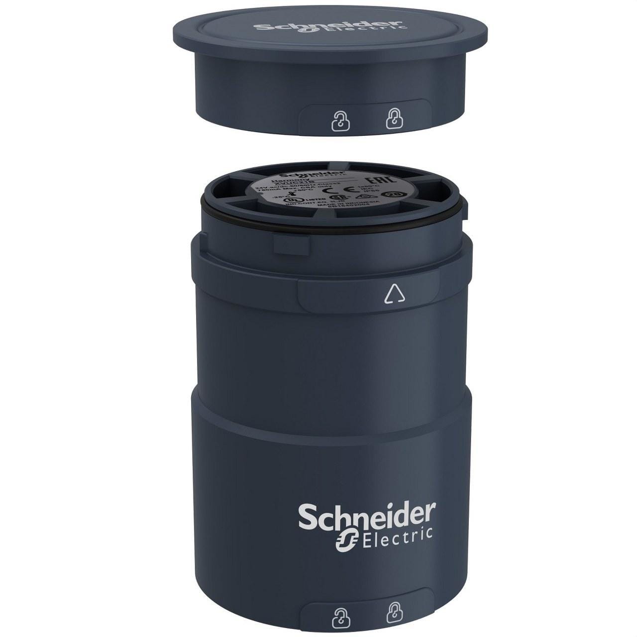 Schneider Electric - Unidad XVU 24V CC/CA negro