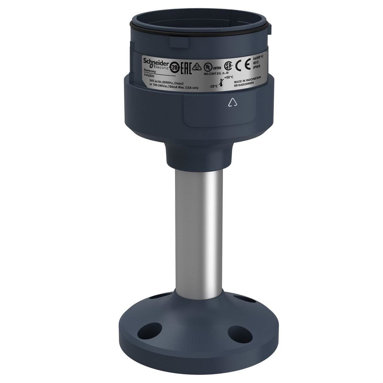 Schneider Electric - Base tubo 100mm negro