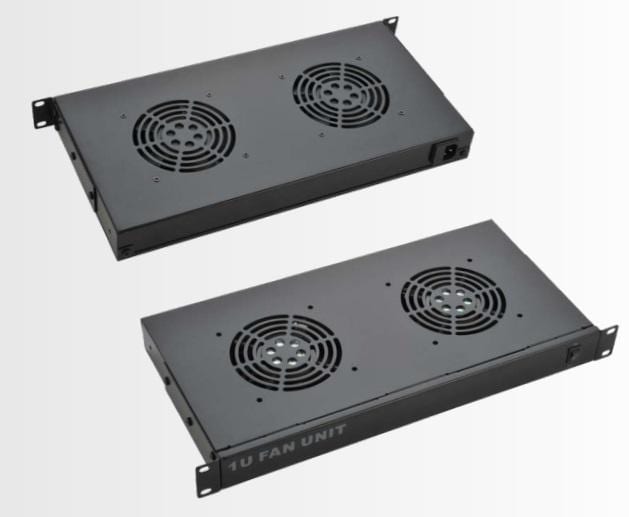 GAESTOPAS - Unidad de ventilación 1U 19" con 4 ventiladores schuko