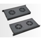 GAESTOPAS - Unidad de ventilación 1U 19" con 4 ventiladores schuko